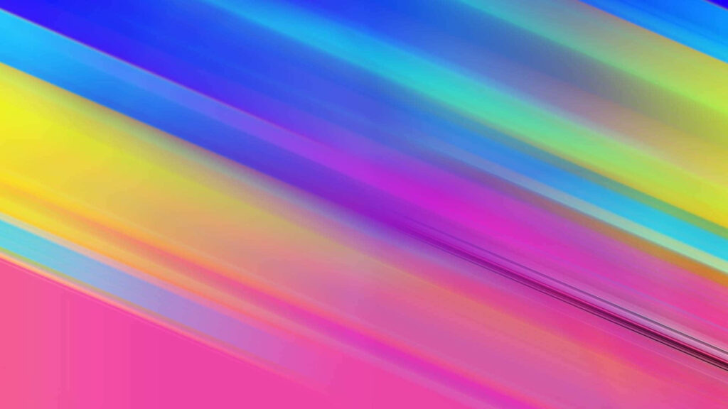 Vibrant Rainbow Gradient Wallpaper: Colorful Abstract Design