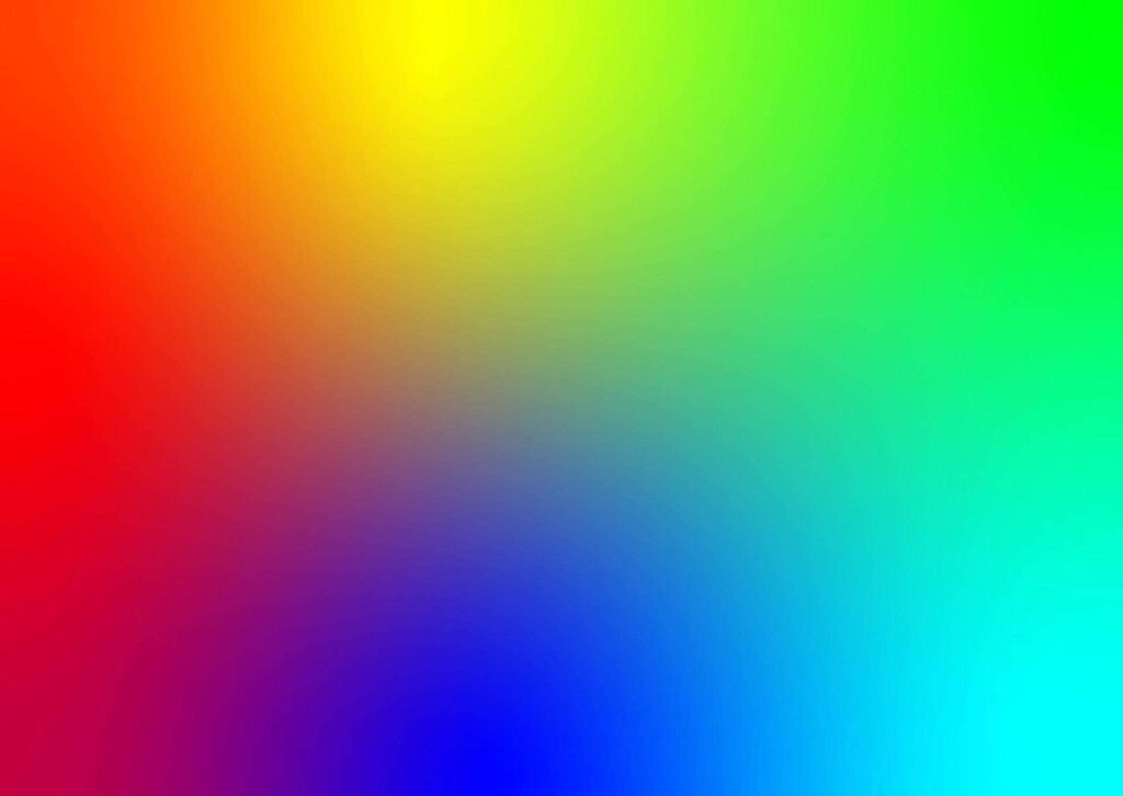 Vibrant Rainbow Gradient Wallpaper Background - Stunning Color Blend