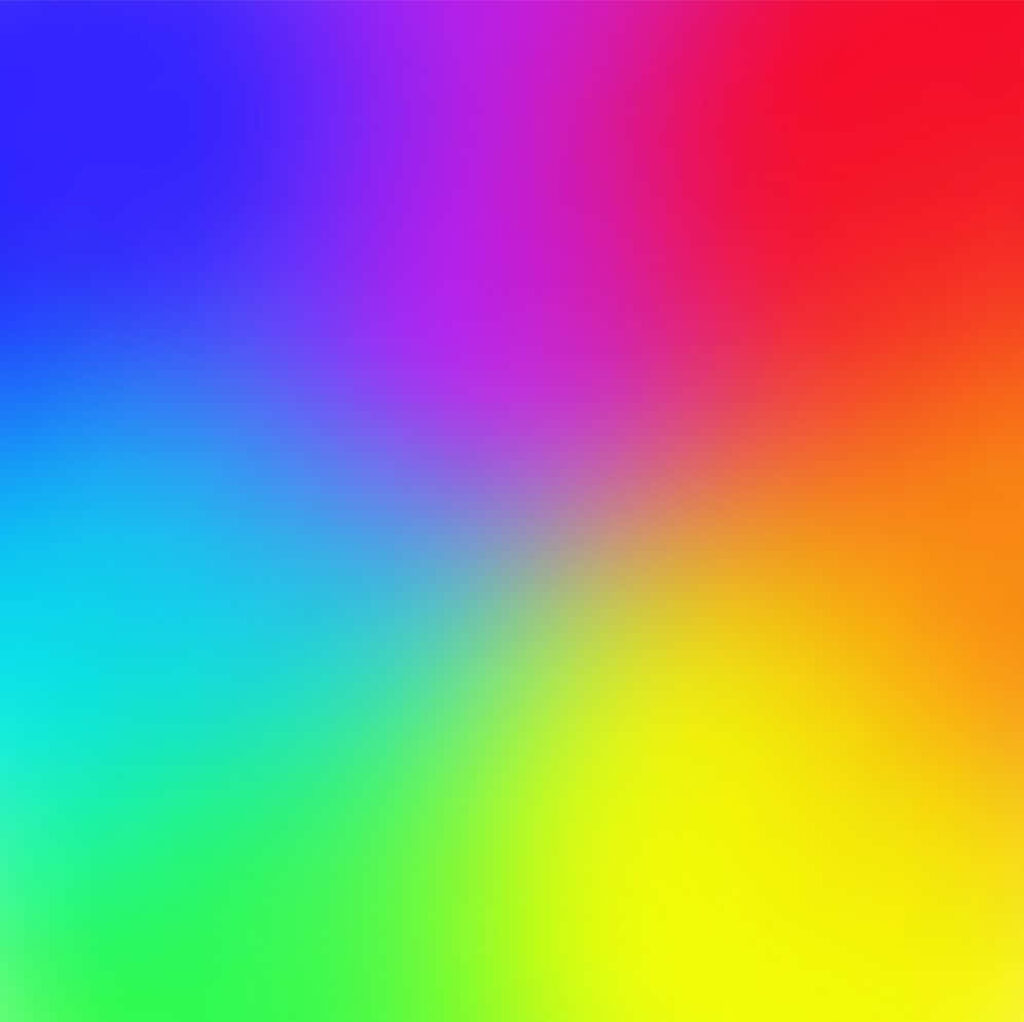 Vibrant Rainbow Gradient Wallpaper for a Colorful Screen Background