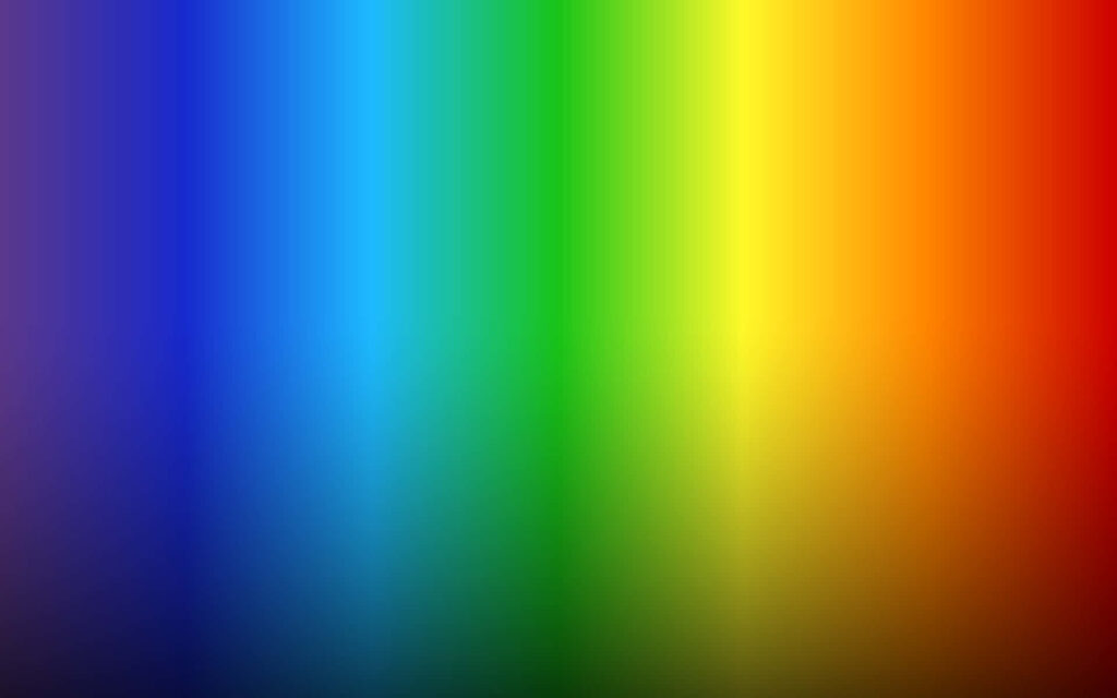 Vibrant Rainbow Gradient Wallpaper Background for Bright Screens