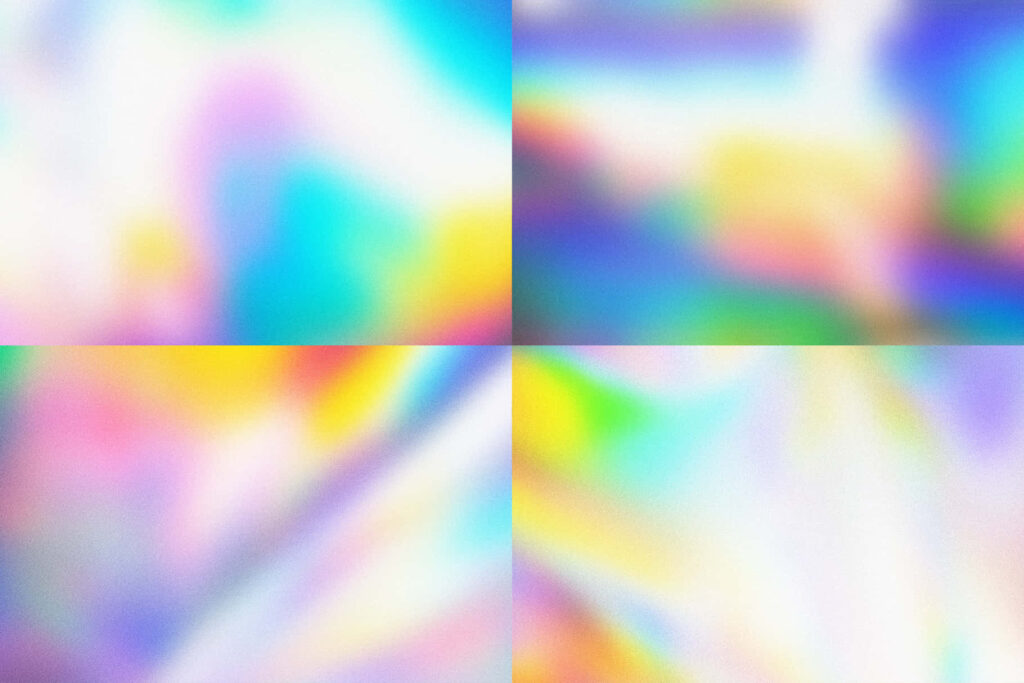 Stunning Rainbow Gradient Wallpaper: Dreamy Abstract Background Design
