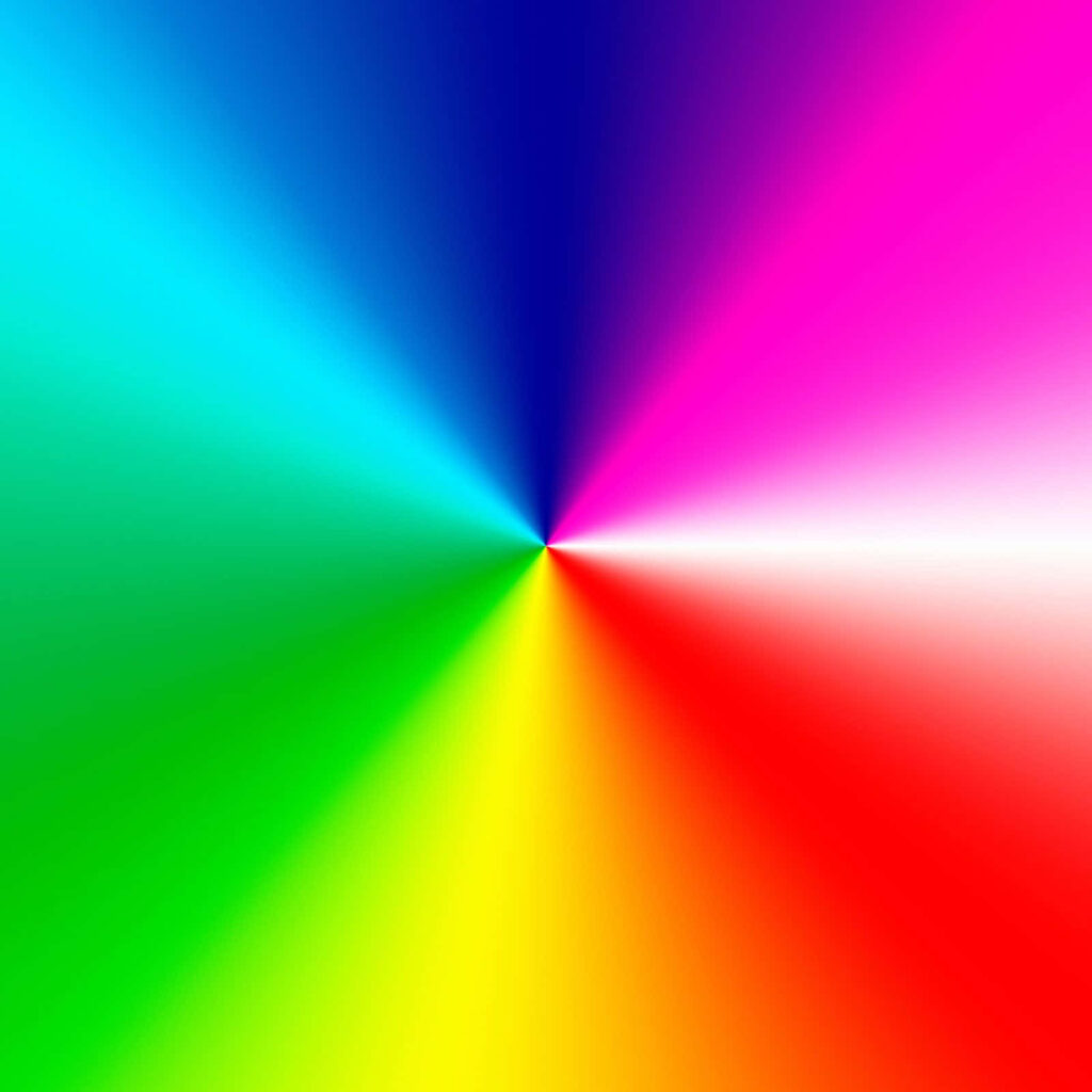 Vibrant Rainbow Gradient Wallpaper for a Lively Screen Background