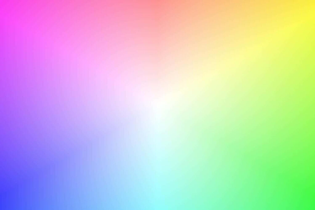 Vibrant Rainbow Gradient Wallpaper Background for Bright Screens