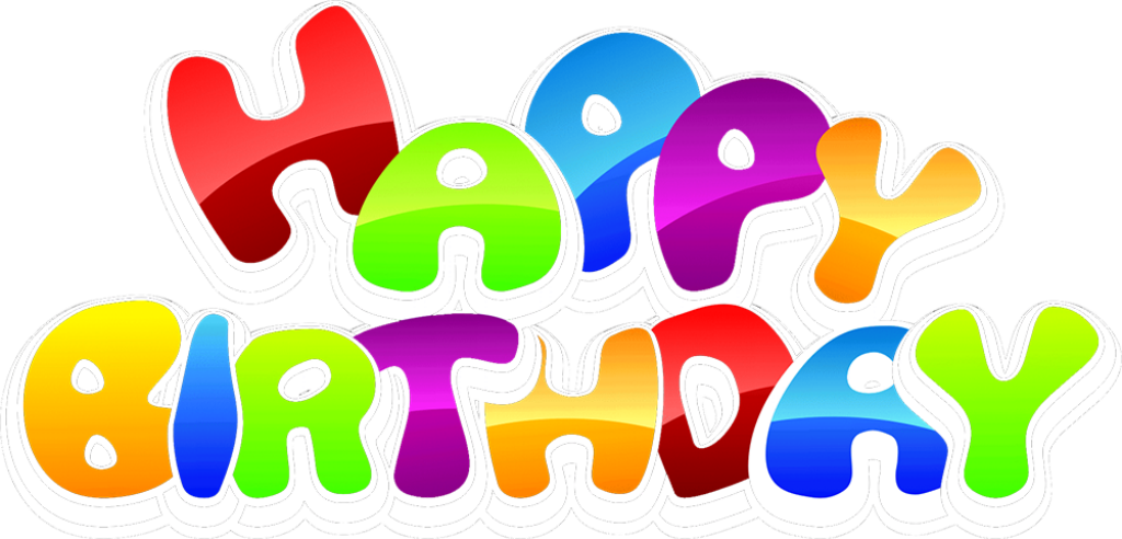 Vibrant Rainbow Happy Birthday Wallpaper for Festive Celebrations