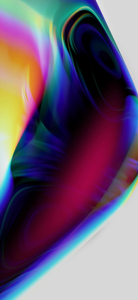 Vibrant Rainbow Hues: Spectacular Digital Artwork for a Colorful iPhone Background Wallpaper