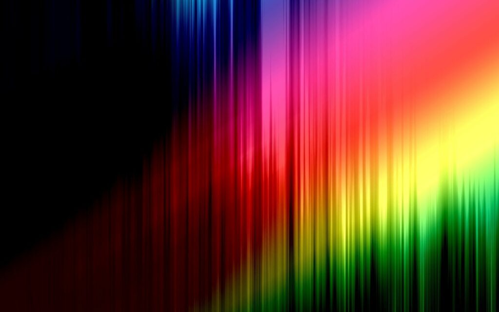 Vibrant Rainbow Stripes Wallpaper - Eye-Catching 1920x1200 Background