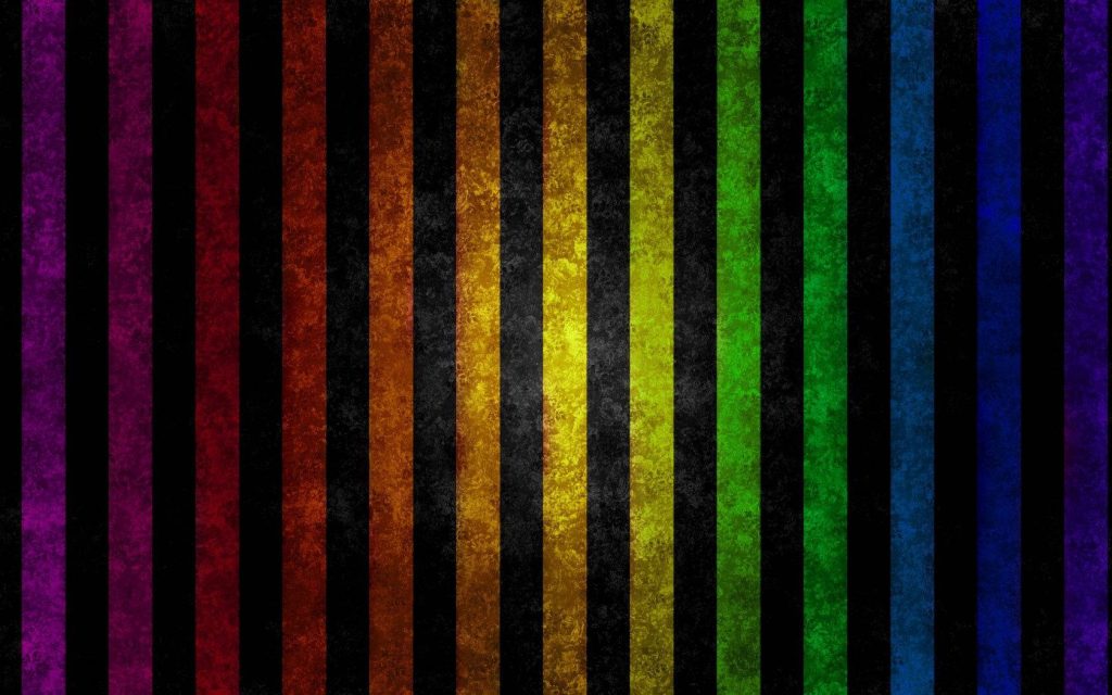 Rainbow vertical lines wallpaper with grunge texture vibrant striped abstract background