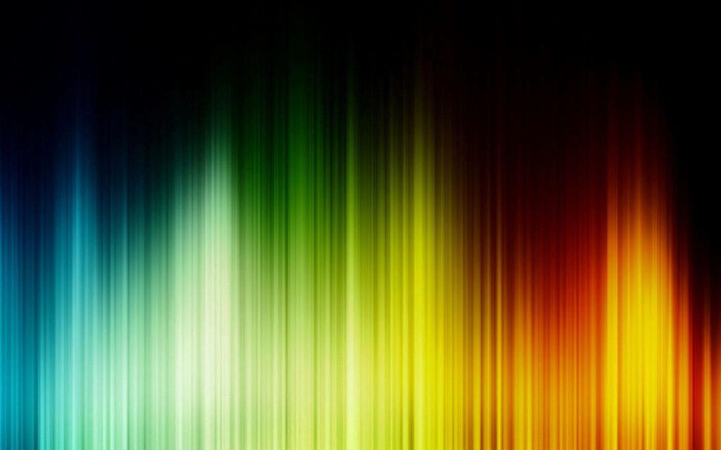 Vibrant Rainbow Sound Waves Grace a Vertical Background Wallpaper