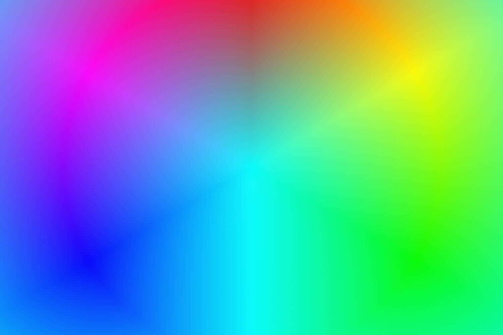 Vibrant Rainbow Gradient Wallpaper Background for Dynamic Visuals 