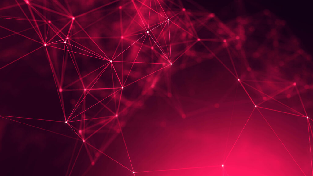 Vibrant Red 4K UHD 3D Line Pattern Wallpaper for Stunning Backgrounds