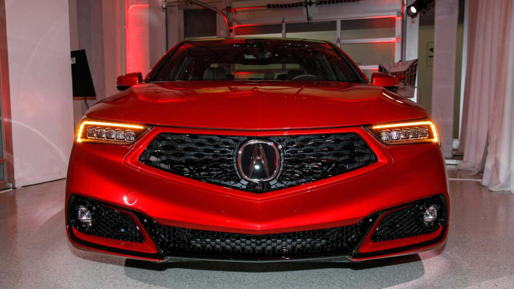 Vibrant Red Acura Wallpaper: Sleek Design & Bold Performance