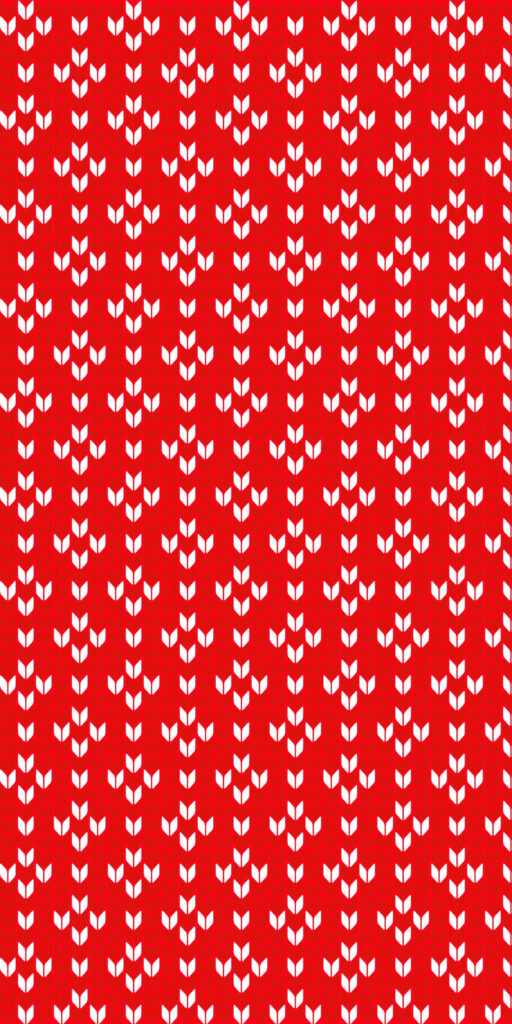 Vibrant Red Floral Wallpaper Background - Stylish Texture Design