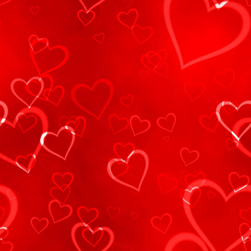 Romantic Red Heart Wallpaper: Dreamy, Vibrant Background for Love