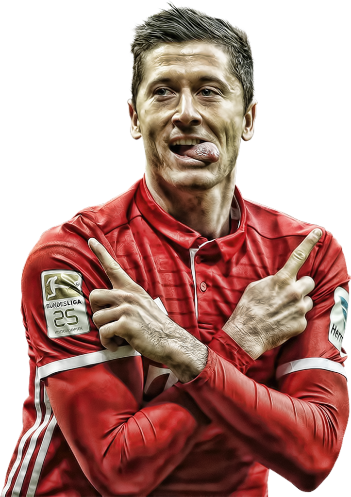 Vibrant Soccer Player in Red Jersey Celebrates Victory - Wallpaper