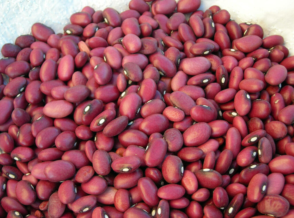 Vibrant Red Kidney Beans Close-Up: Perfect Cooking Wallpaper Background