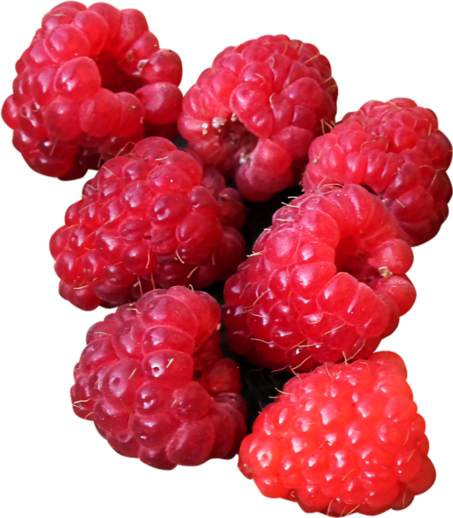 Vibrant Red Raspberry Wallpaper: Juicy Freshness & Natural Texture