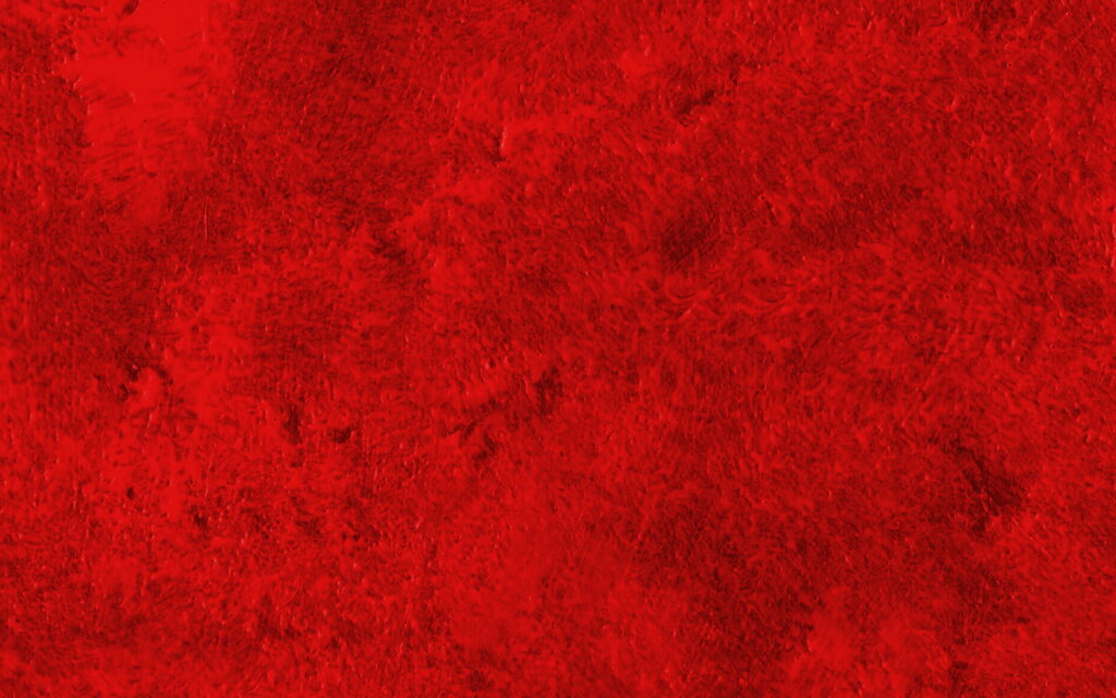 Crimson Canvas: A Creative Red Wall Textured with Paint Wallpaper