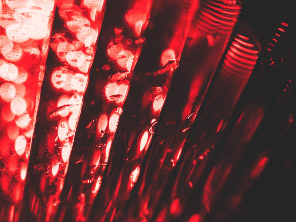 Vibrant Red Wallpaper: Captivating Light Bokeh & Macro Textures