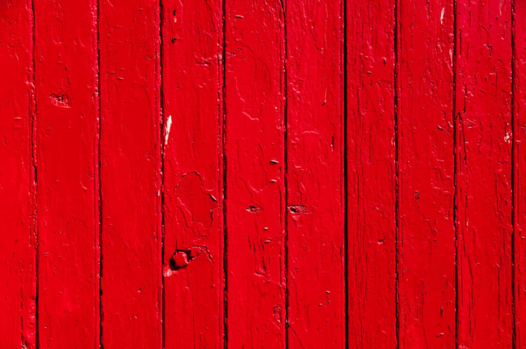 Vibrant Red Wooden Wall Texture - Rustic Bold Wallpaper Background