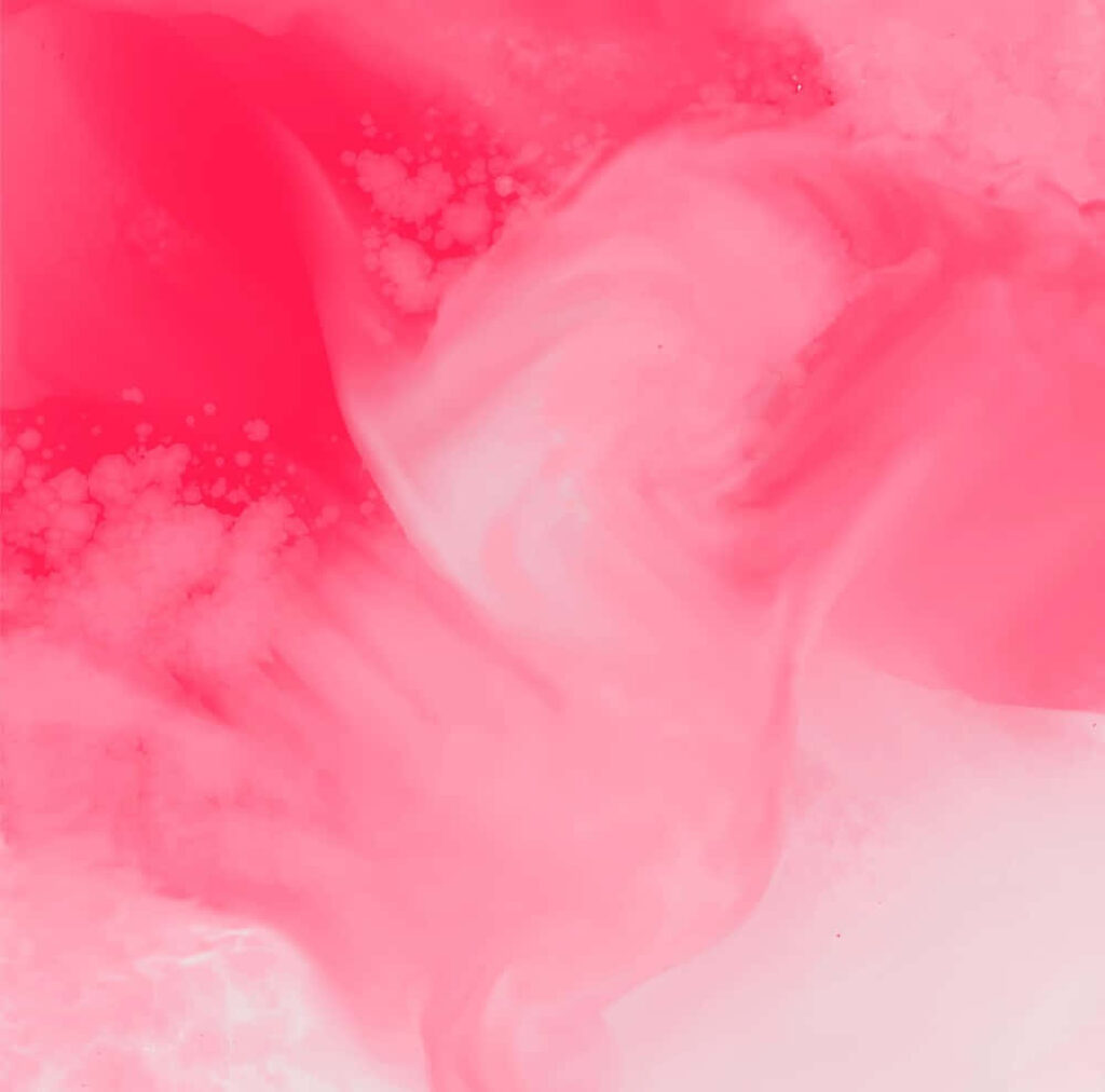 Vibrant Retro Pink Wallpaper: Smooth Gradient Swirls & Cloud Patterns
