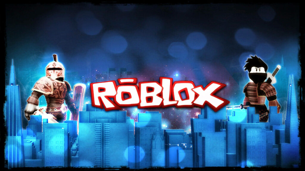 Roblox-Neon Dreams: A Stunning Aesthetic Poster to Display Your Love for the Popular Online Game! Wallpaper