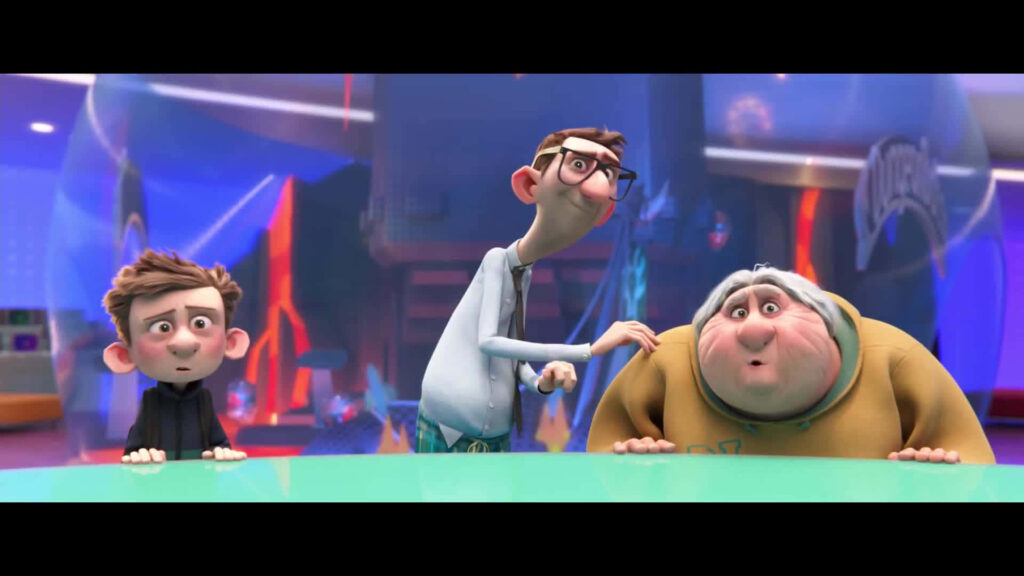 Vibrant Ron's Gone Wrong Wallpaper: Engaging Character Scene