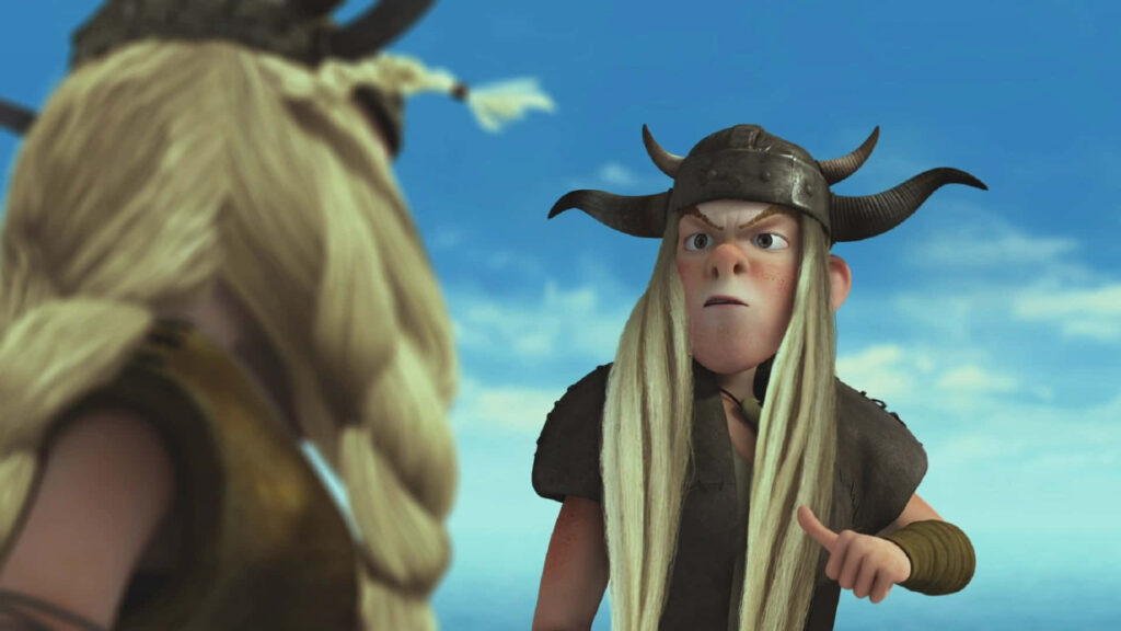Playful Ruffnut & Tuffnut Wallpaper - Dragons Riders of Berk
