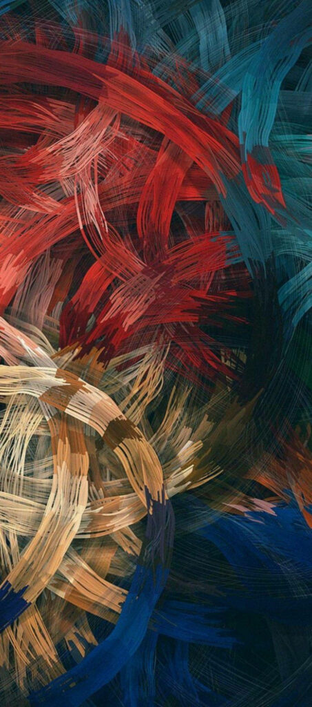 Stunning Abstract Samsung Galaxy J7 Wallpaper: Red, Blue & Brown