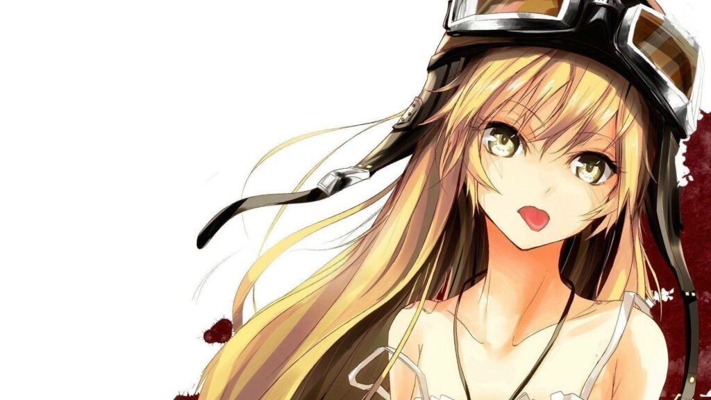 Vibrant Shinobu Oshino Wallpaper for Stunning PFP Background