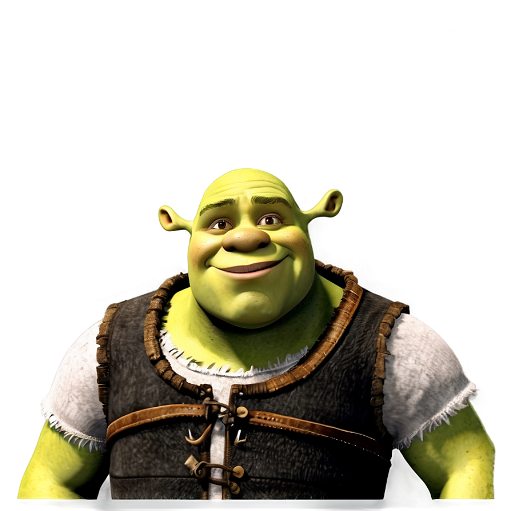 Cheerful Shrek Wallpaper: Vibrant Background of the Beloved Ogre