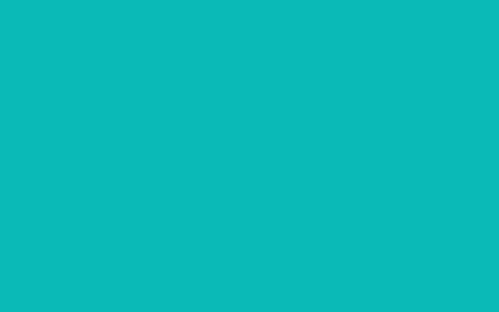 Vibrant solid teal minimalist wallpaper with a smooth monochromatic background for desktop