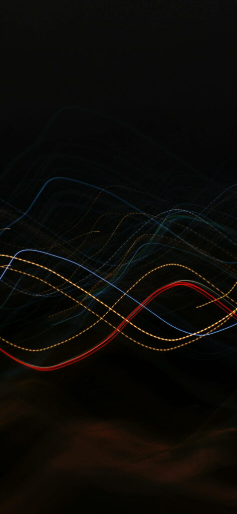 Colorful Rhythms: Vibrant Soundwave Stock Image for Xiaomi Redmi Note 9 Wallpaper
