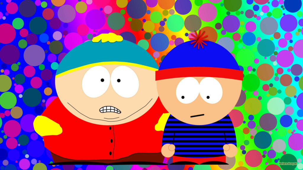 Vibrant South Park Characters Wallpaper: Colorful & Playful Design