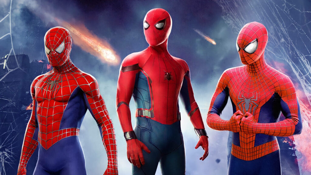 Vibrant Spider-Man Multiverse Wallpaper: Iconic Versions Unite!