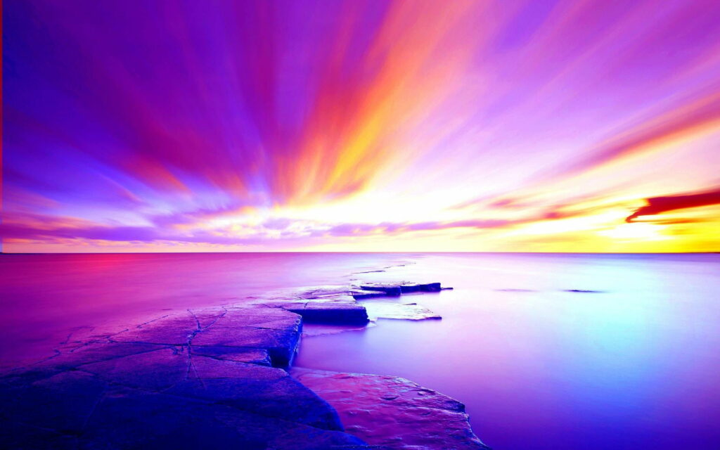 Vibrant Hues: A Captivating Nature's Canvas - High-Definition Wallpaper