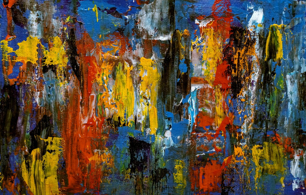 Vibrant Brushstrokes: An Artistic Tapestry Unfolds in this 4K Wallpaper Masterpiece