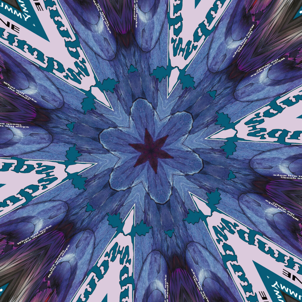 Vibrant Abstract Star Shape Wallpaper - 3456x3456 Background