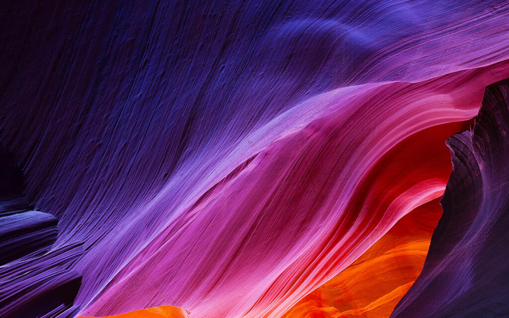 Vibrant and Detailed: Exploring a Colorful Curved Stone Wall in 4k Computer Background Wallpaper