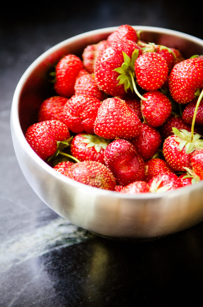 Vibrant Strawberry Wallpaper: Bright Red Fruit Background