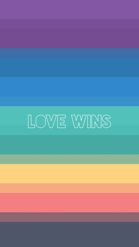 Express Yourself and Celebrate Colorful Diversity: Unleash Your True Colors with the Vibrant LGBT Pride iPhone Background Wallpaper