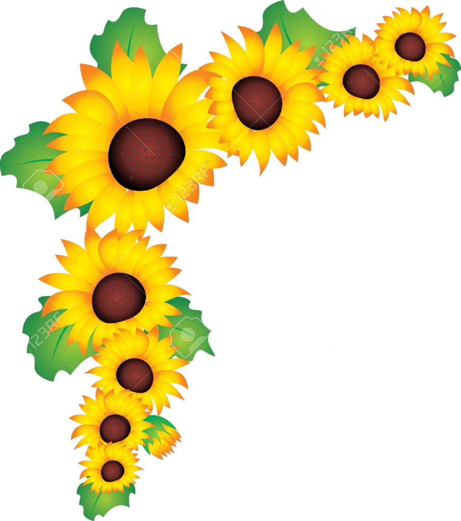 Vibrant Sunflower Wallpaper with Lush Green Leaves - Cheerful Design