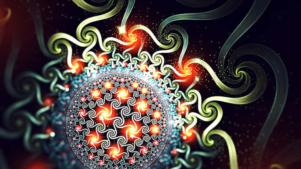 Vibrant Flame-Inspired Dynamic Wallpaper Background Design