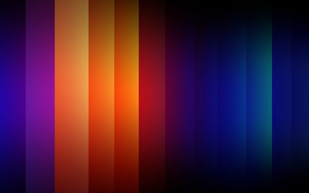 A Vibrant Symphony of Abstract Lines: A Dark and Creative HD Wallpaper