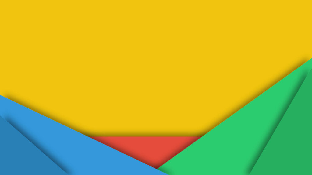 Four Colors Blending Beautifully: Simple HD Background Snapshot Wallpaper