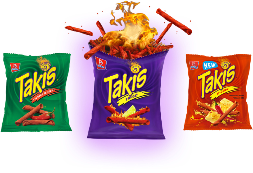 Vibrant Takis Snack Variety Pack Wallpaper: Bold Flavors & Heat