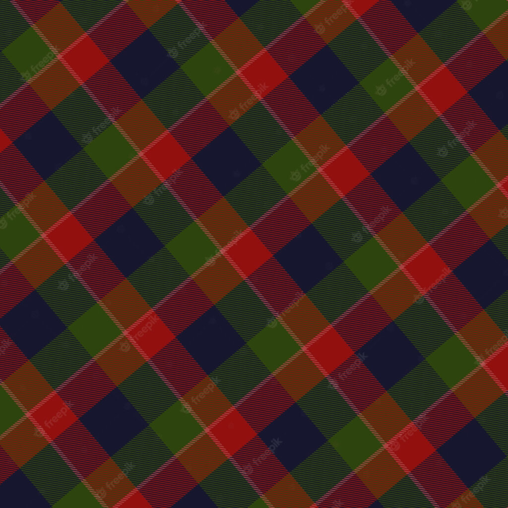 Classic Tartan Wallpaper: Vibrant Red, Green & Navy Plaid Patterns