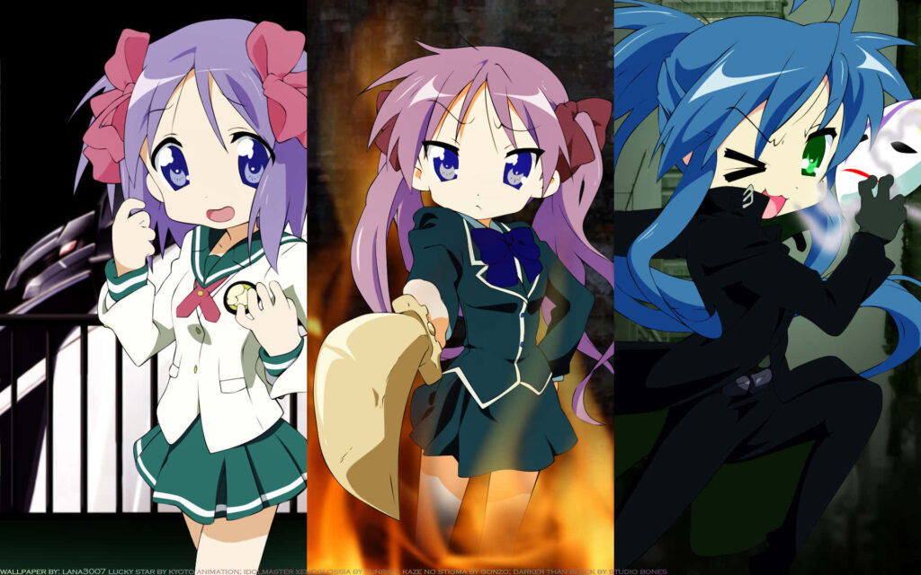 Vibrant Anime Wallpaper: Trailblazing Characters in Dynamic Action