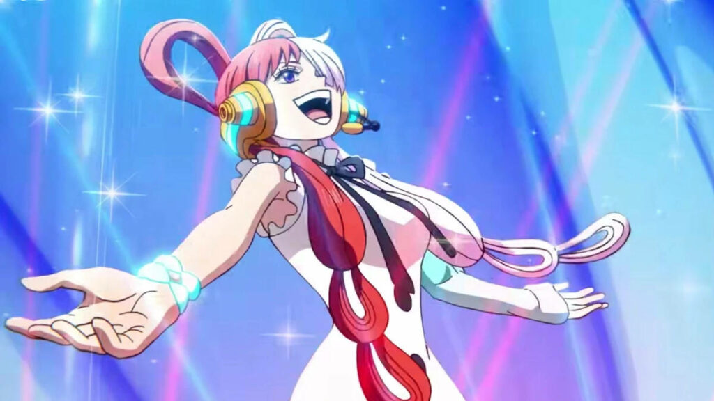 Vibrant Uta Concert Wallpaper from *One Piece Film: Red*