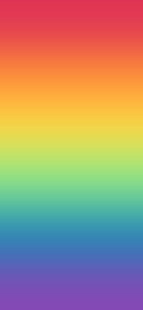 Vertical rainbow gradient wallpaper vibrant smooth transition red to violet minimalist design
