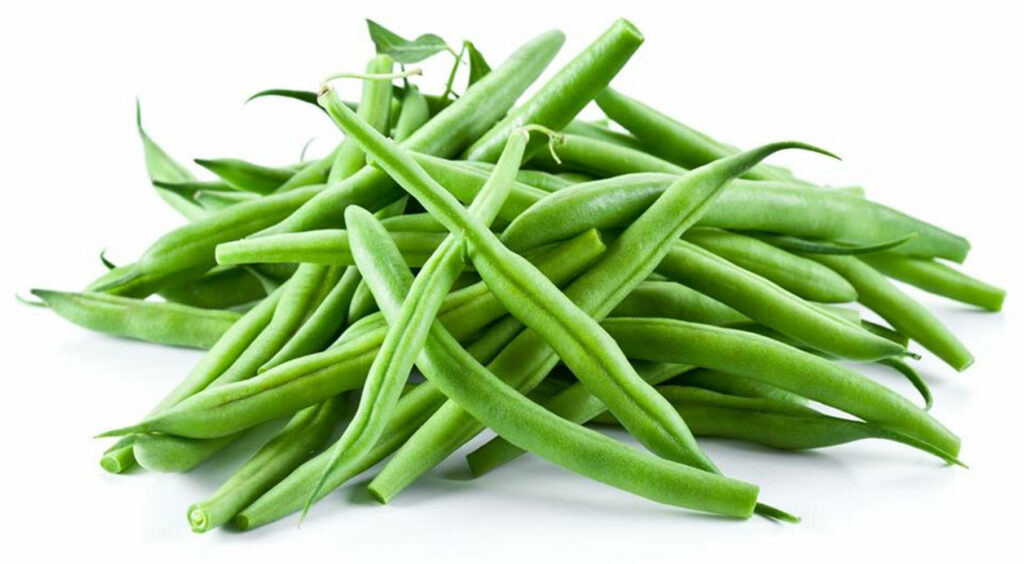 Vibrant Green Bean Wallpaper: Fresh & Crisp Nature Background